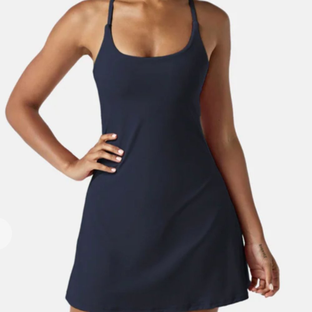 Navy/Peacoat HALARA Workout Dress size small